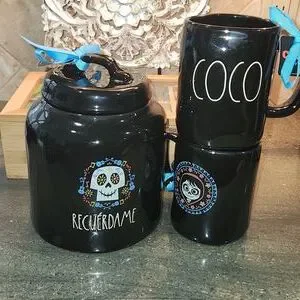 Rae Dunn | Kitchen | Rae Dunn Disney Pixar Coco Bundle Of 3 Recurdame ...